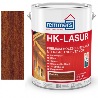 Farba Remmers HK Lasur gaštan 0301REM.HK2253